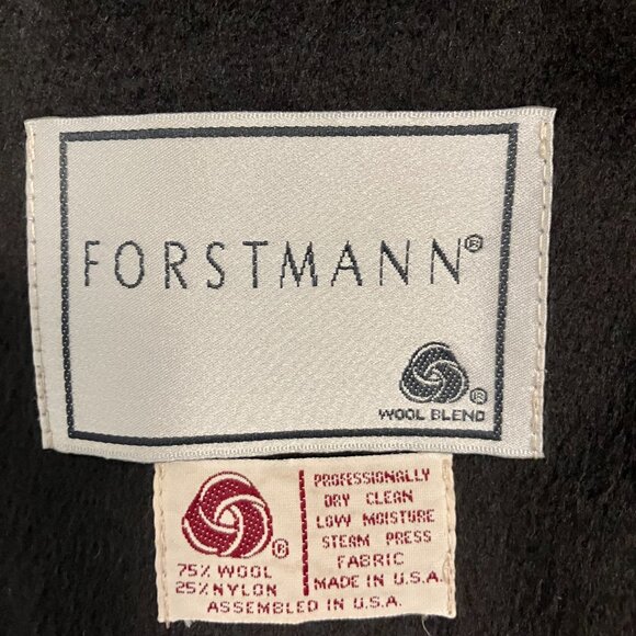 Vintage Charles Klein Victorian Inspired Wool Blend Coat Size L - Picture 8 of 9